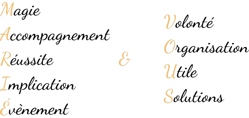 marie & vous